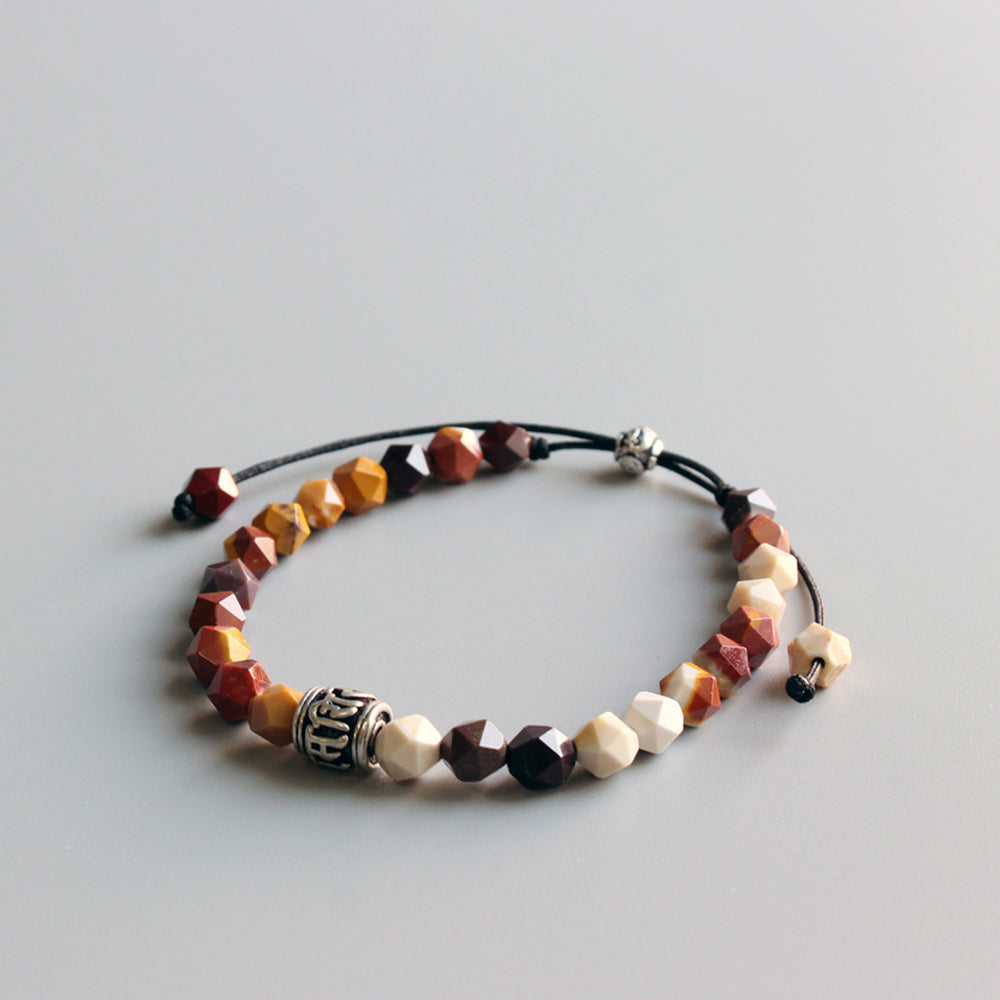 Buddhist Handcrafted Nature Sandalwood Bracelet for "Prayer & Blessings"