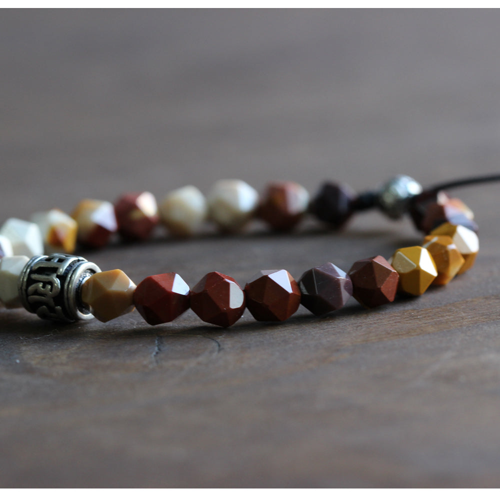 Buddhist Handcrafted Nature Sandalwood Bracelet for "Prayer & Blessings"