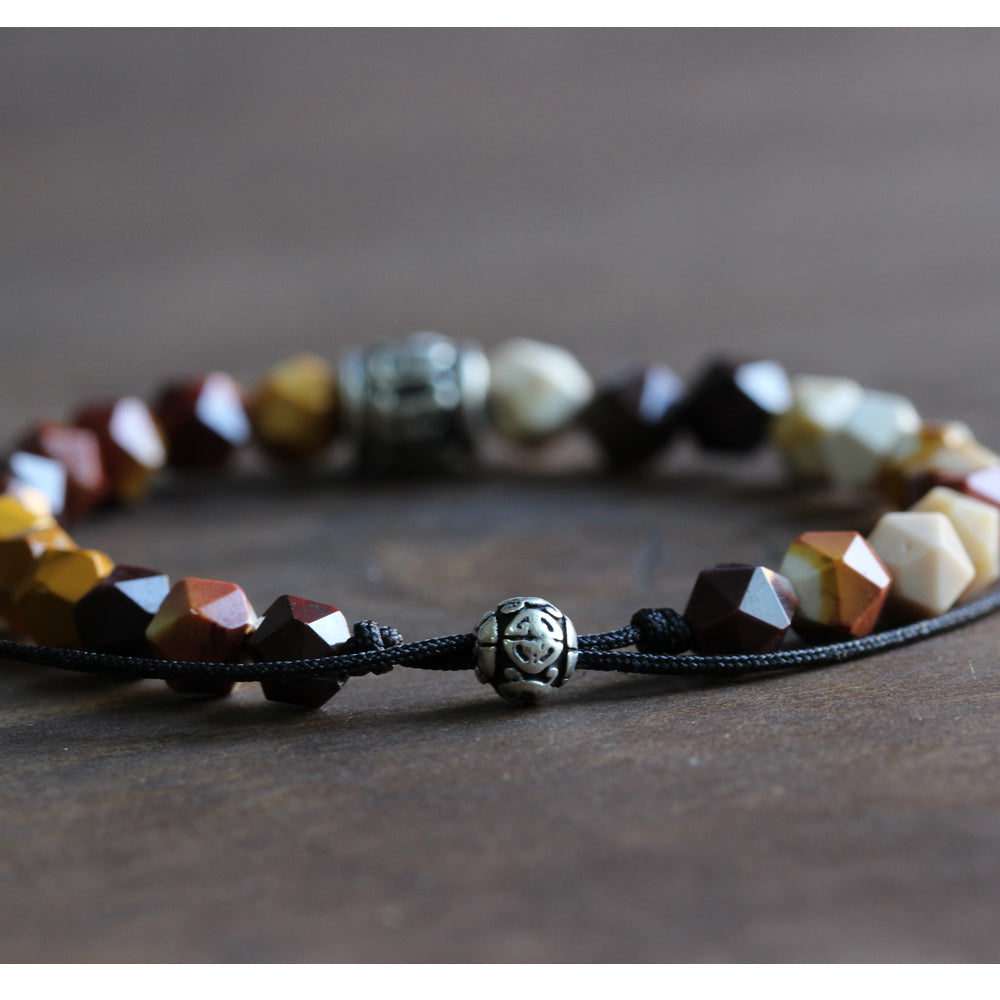 Buddhist Handcrafted Nature Sandalwood Bracelet for "Prayer & Blessings"