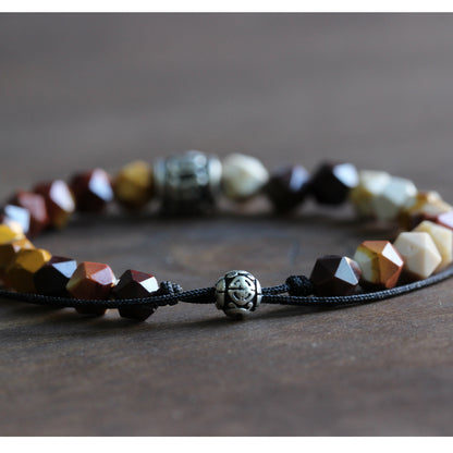 Buddhist Handcrafted Nature Sandalwood Bracelet for "Prayer & Blessings"