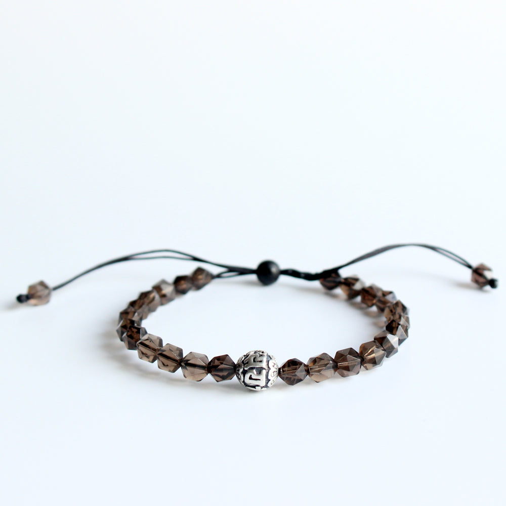 Buddhist Handcrafted Nature Sandalwood Endurance and Optimism Bracelet