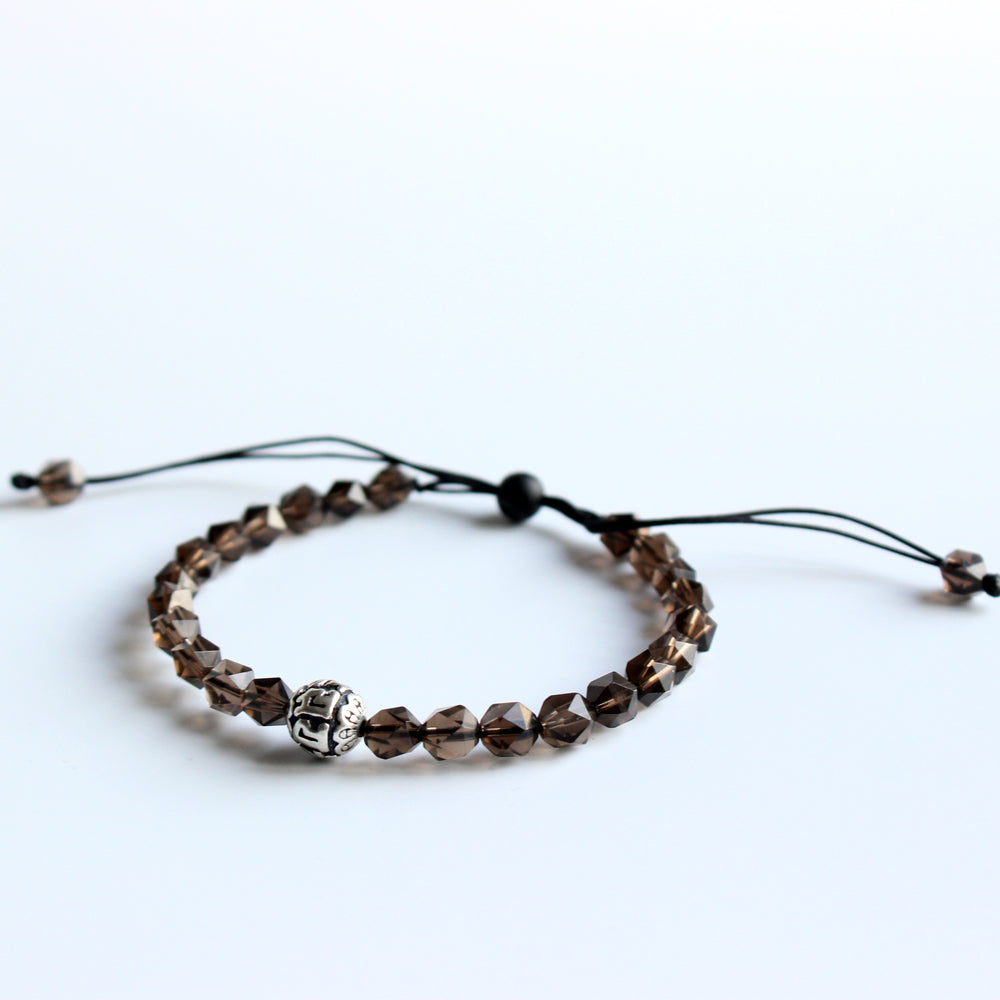 Buddhist Handcrafted Nature Sandalwood Endurance and Optimism Bracelet