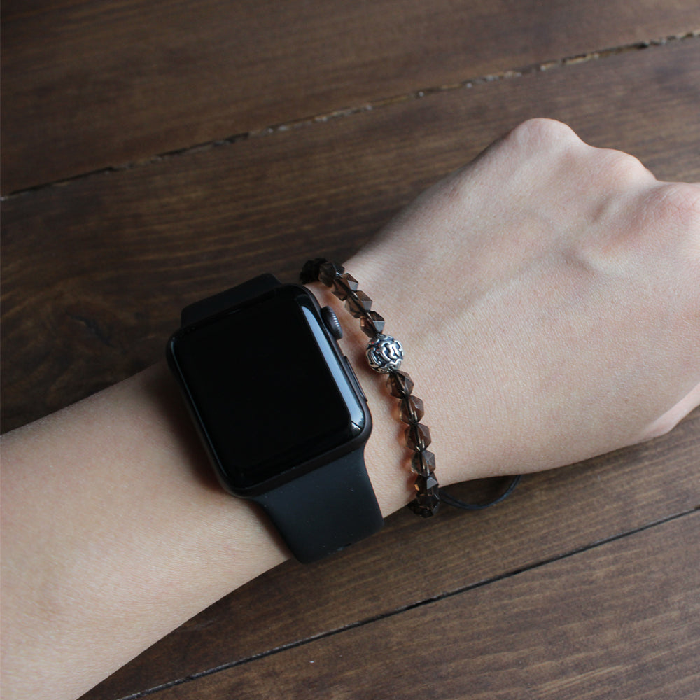 Buddhist Handcrafted Nature Sandalwood Endurance and Optimism Bracelet