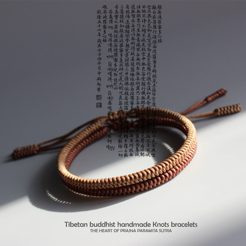 Handmade Tibetan Blessed Knots for "Good Luck"