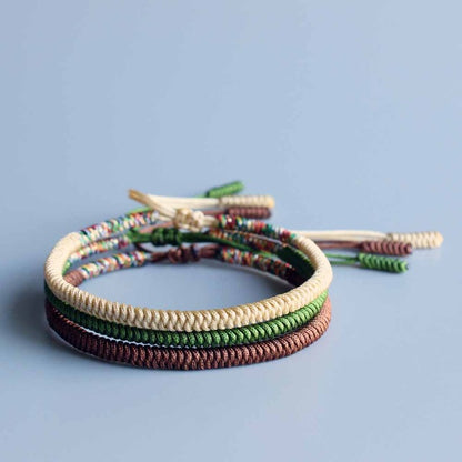 Handmade Tibetan Blessed Knots for "Braveness"