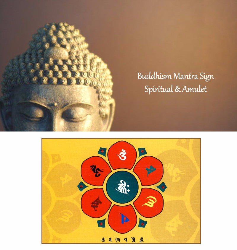 Buddhist Handcrafted Nature Sandalwood Bracelet for "Clear & Open Minded" (made with Mantra Ohm Amulet & Rudraksha Seeds)