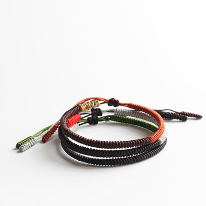 Handmade Tibetan Blessed Knots for "All Good" (based on the Words of Buddha)