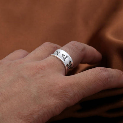 Hidden Heart Sutra for Wisdom and Good News (Silver)