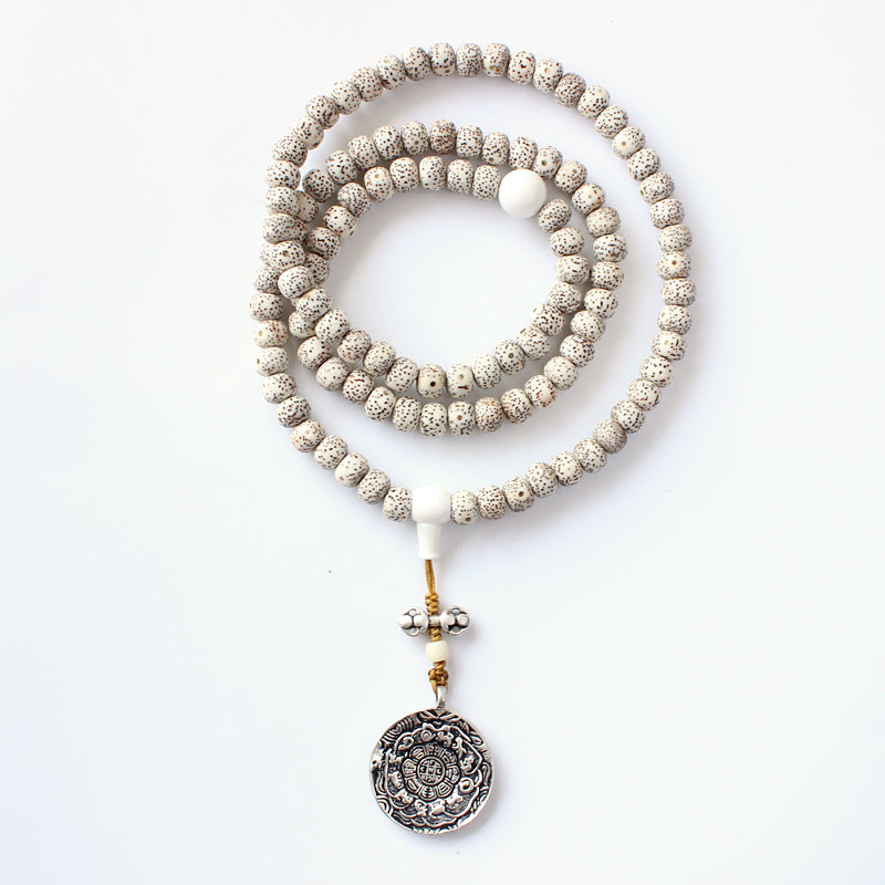 Buddhist Handcrafted Nature Sandalwood Necklace 